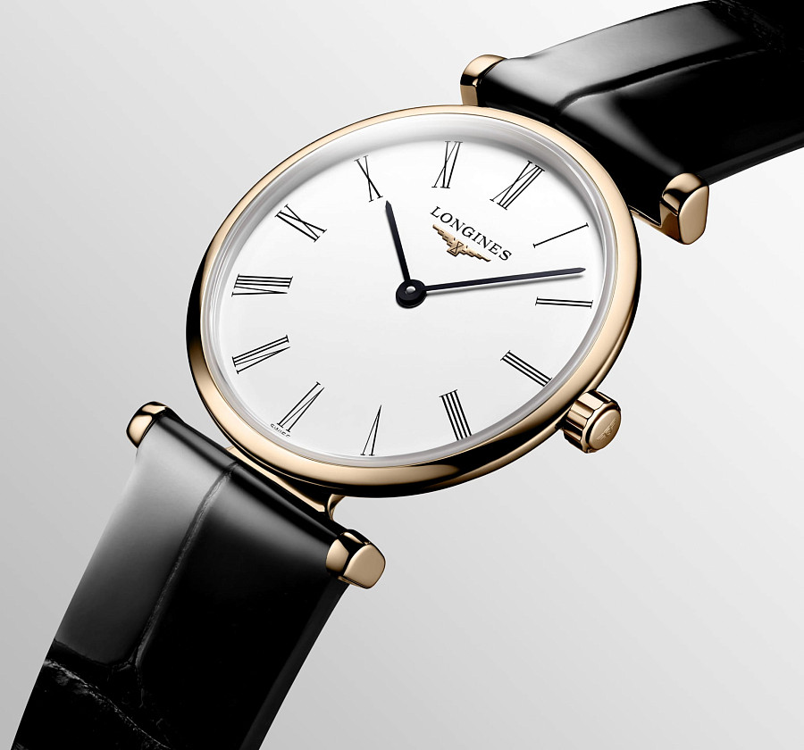 Часы Longines La Grande Classique L4.209.1.91.2 — кожаный, женские