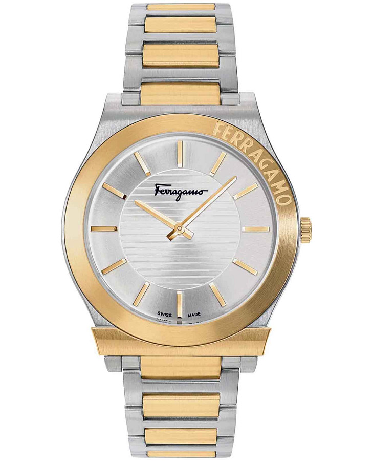 Часы Salvatore Ferragamo Gancini SFMP00722 — мужские, серебристый