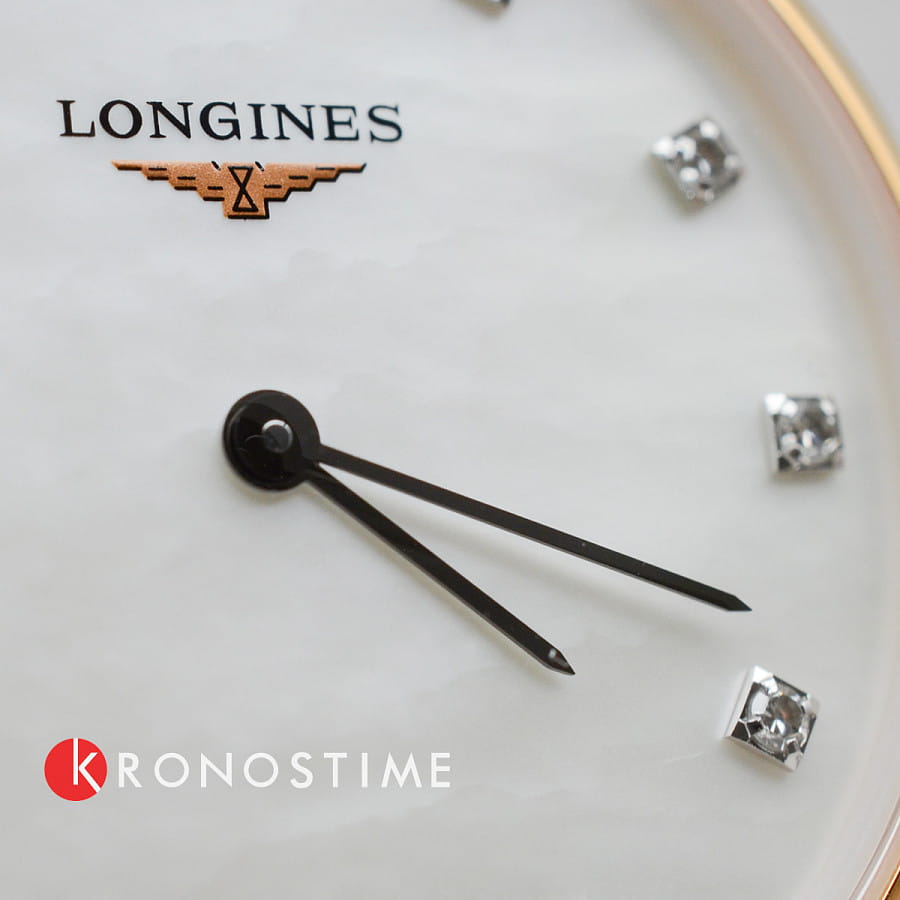 Часы Longines La Grande Classique L4.512.1.97.8 — женские, нержавеющая сталь с pvd-покрытием