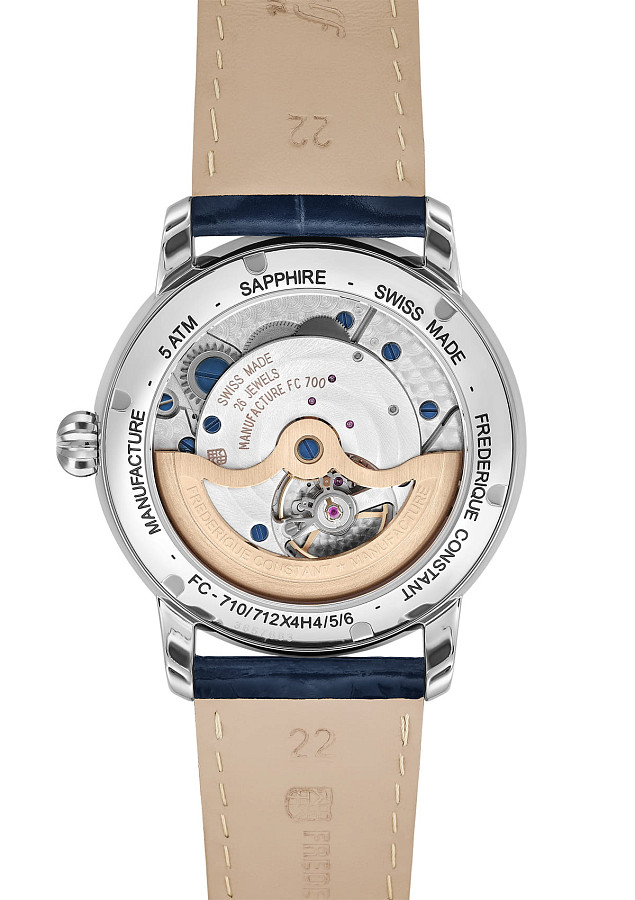 Часы Frederique Constant Classic Moonphase Manufacture FC-712MN4H6 — сталь металл, Швейцария