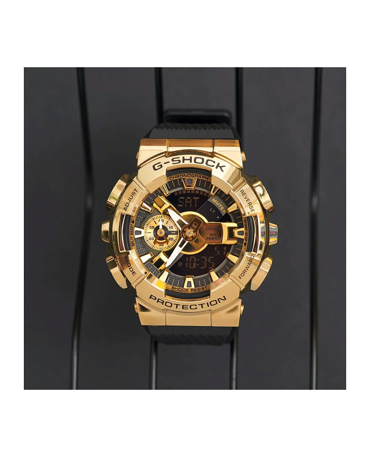 Часы Casio G-Shock GM-110G-1A9DR (GM-110G-1A9) — сталь пластик, полимер
