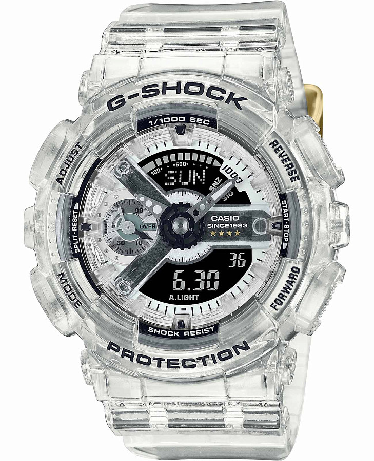 Часы Casio G-Shock GMA-S114RX-7ADR (GMA-S114RX-7A) — мужские, антрацитовый