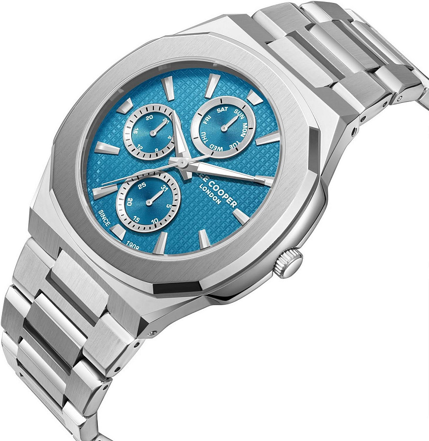 Часы Lee Cooper LC08047.390 — кварцевые, металл суперметалл