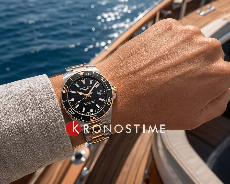 Часы Longines HydroConquest L3.769.3.58.7 — Швейцария, кварцевые