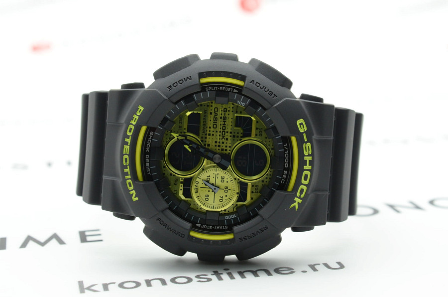 Часы Casio G-Shock GA-140DC-1A — пластик, мужские