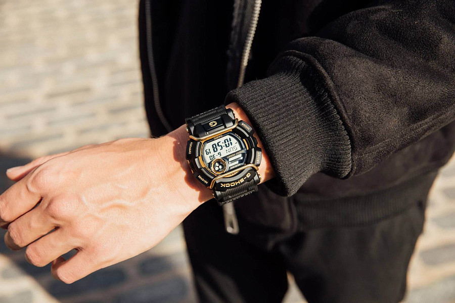 Часы Casio G-Shock GD-400GB-1B2 (GD-400GB-1B2) — электронные, пластик