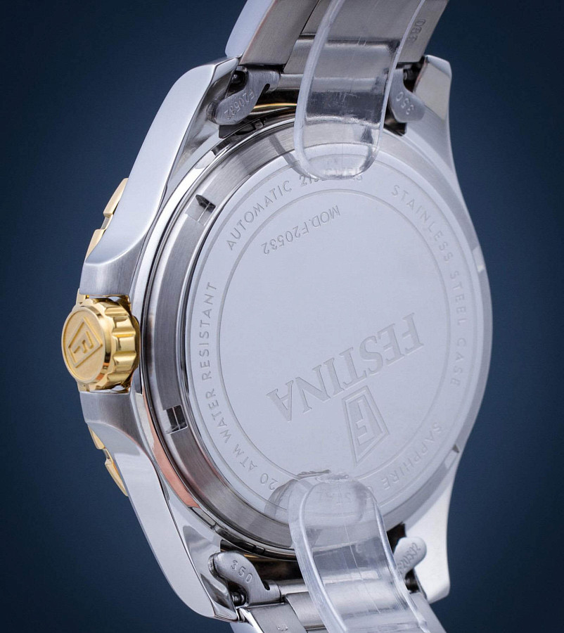 Часы Festina Automatic F20532/1 — синий, сталь металл