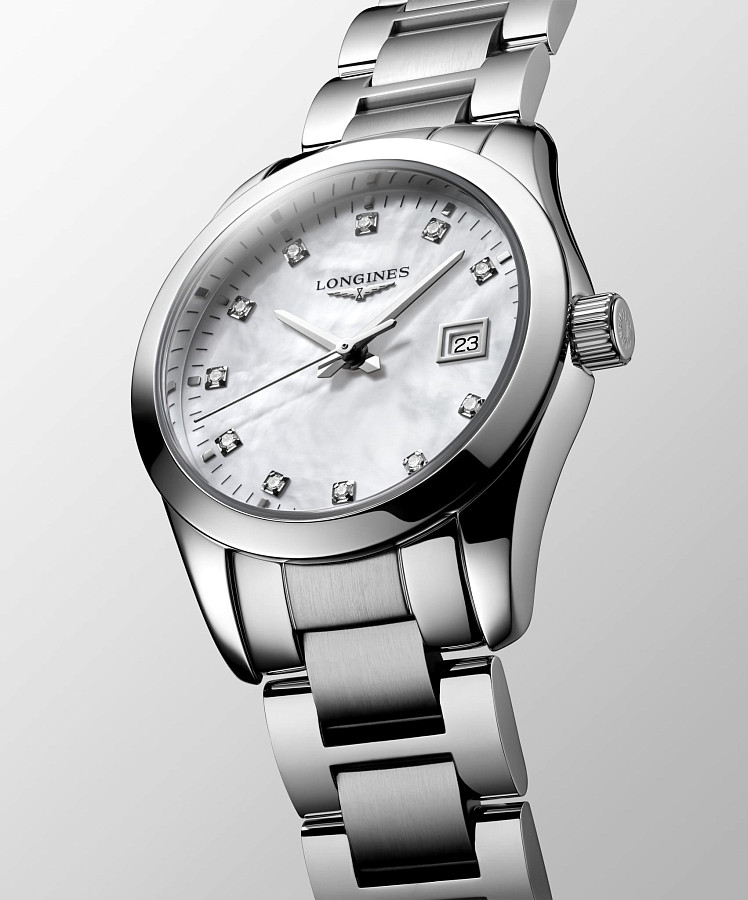 Часы Longines Conquest Classic L2.286.4.87.6 — сталь металл, Швейцария