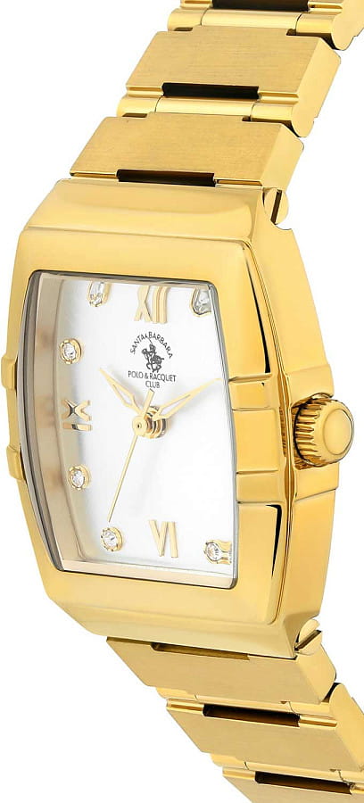 Часы Santa Barbara Polo & Racquet Club Unique SB.1.10624-2 — кварцевые, сталь металл