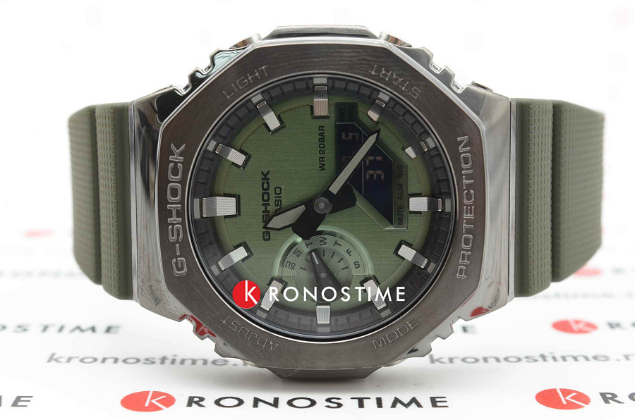 Часы Casio G-Shock GM-2100B-3AER (GM-2100B-3ADR) — электронные, Япония, мужские