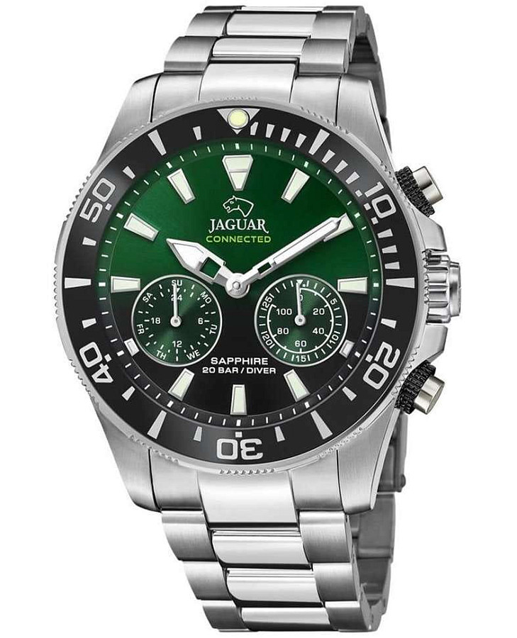 Часы Jaguar Connected J888/5 — мужские, зеленый