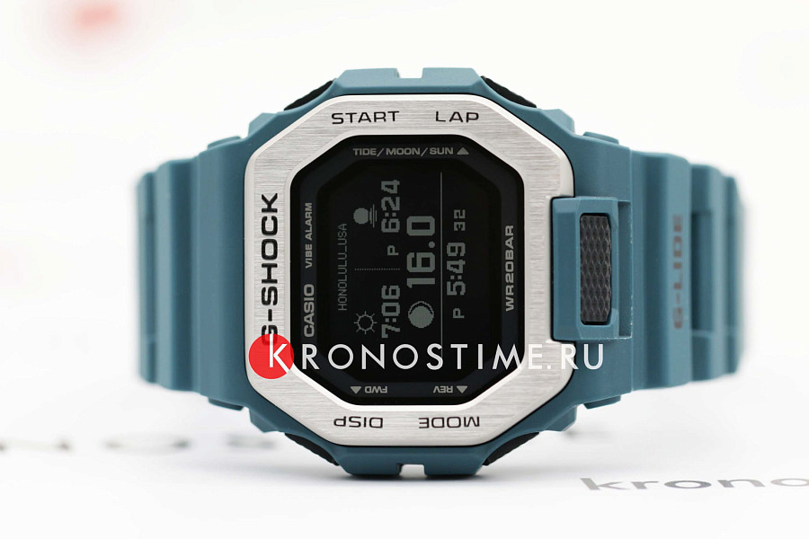 Часы Casio G-Shock GBX-100-2DR (GBX-100-2) — мужские, зеленый