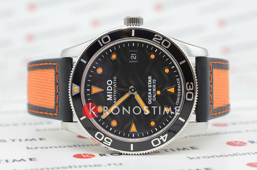 Часы Mido Ocean Star 39 M026.907.17.051.00 — механические, металл сталь