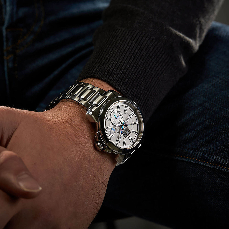 Часы Seiko SNP159P1 — сталь металл, Япония