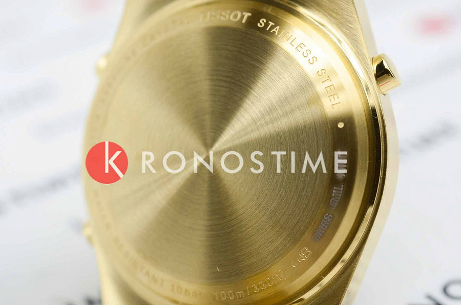 Часы Tissot PRX Digital T137.263.33.020.00 — мужские, нержавеющая сталь с pvd-покрытием