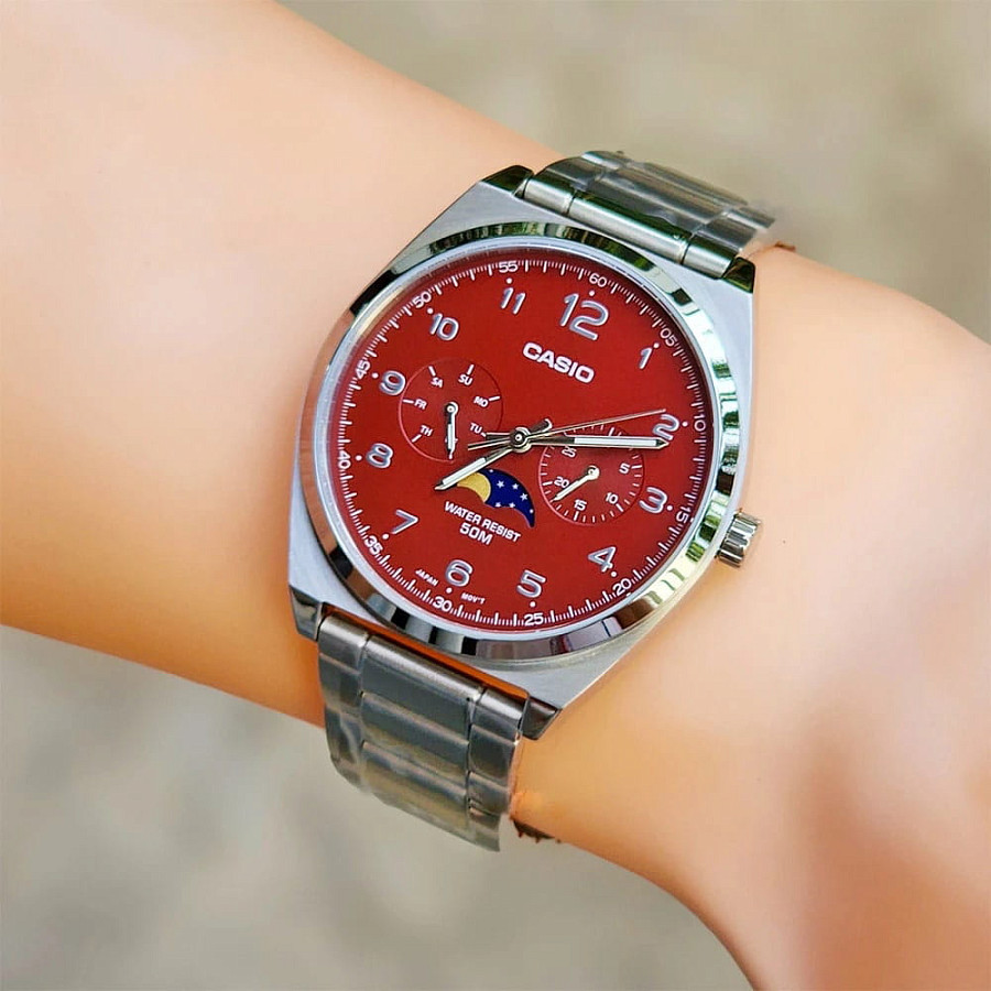 Часы Casio Classic MTP-M300D-4A — сталь металл, Япония