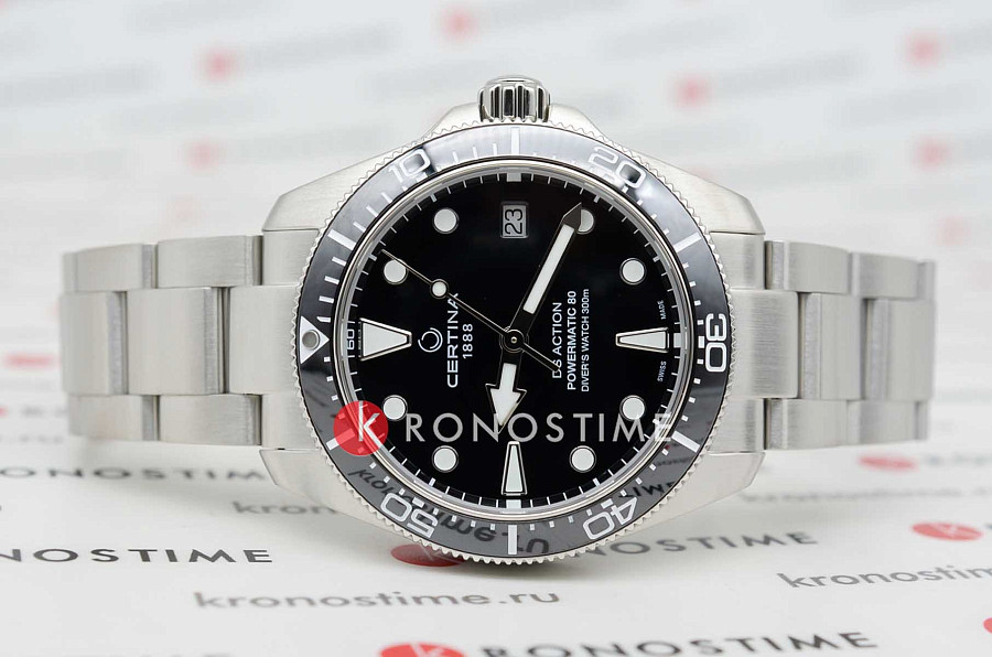Часы Certina DS Action Diver C048.807.11.051.00 — механические, сталь металл