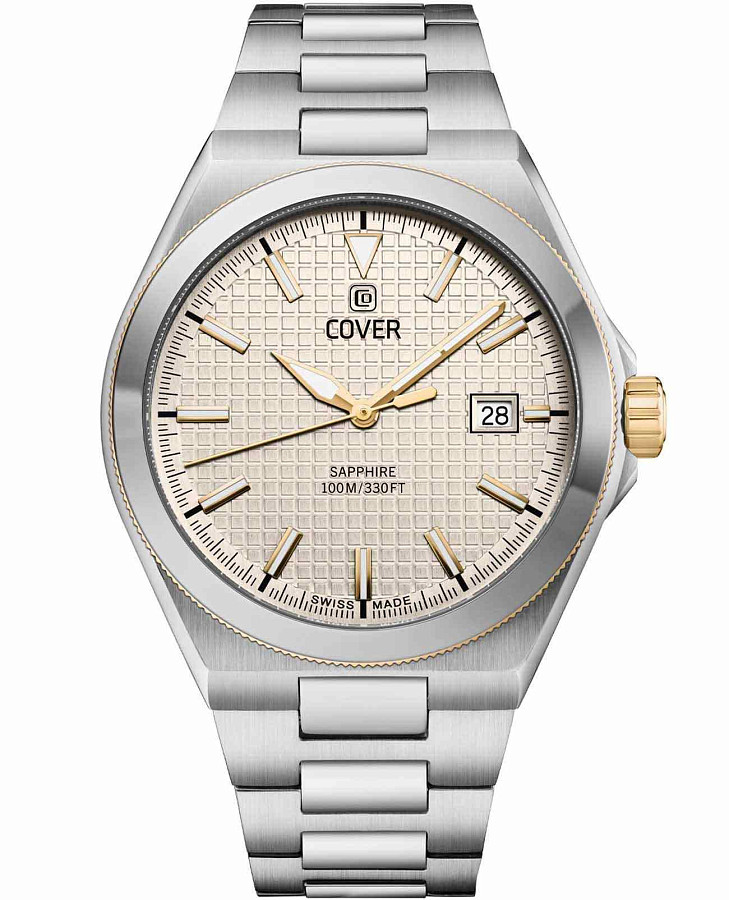 Часы Cover Iconosteel CO213.08 — мужские, шампань