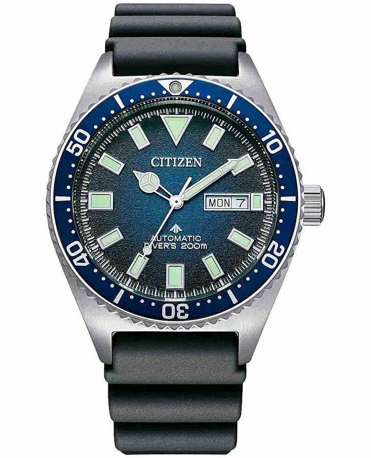 Часы Citizen Promaster NY0129-07L — мужские, антрацитовый