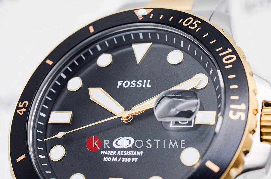 Часы Fossil Blue FS6031 — США, кварцевые