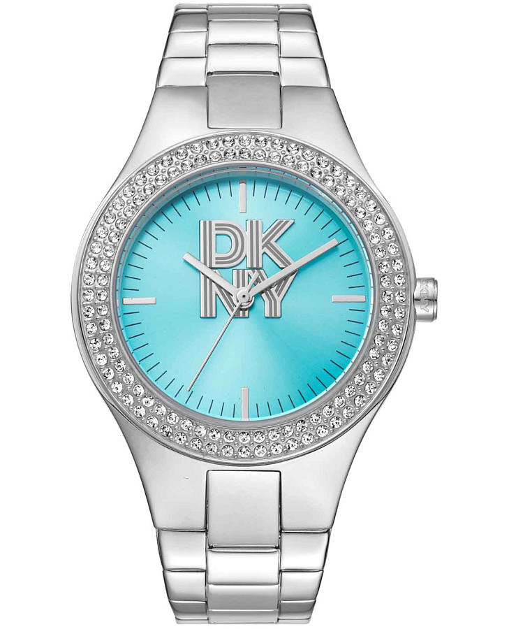 Часы DKNY Parsons Glitz DK1L025M0035 — женские, голубой
