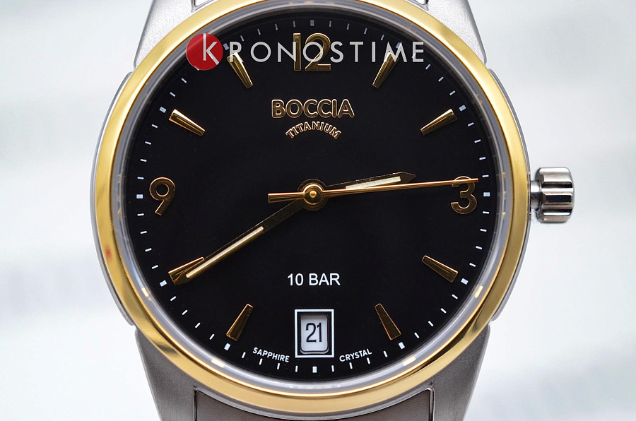 Часы Boccia Titanium 3272-05 — титан, Германия