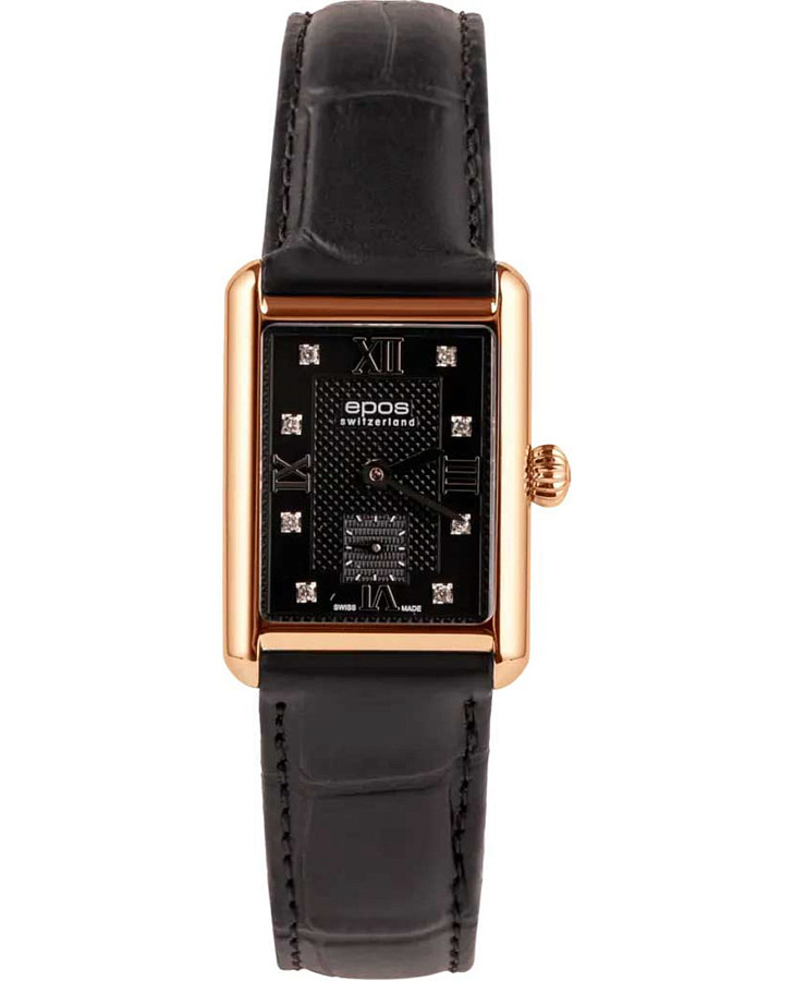 Часы Epos Ladies 8002.702.24.85.15 — женские, черный