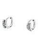 Стальные серьги Trussardi T-Logo TJAXC88 с кристаллами