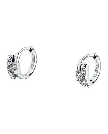 Серьги Trussardi T-Logo TJAXC88 с кристаллами