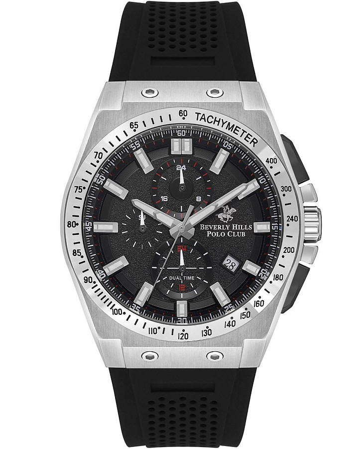 Часы Beverly Hills Polo Club BP3541X.351 — мужские, черный