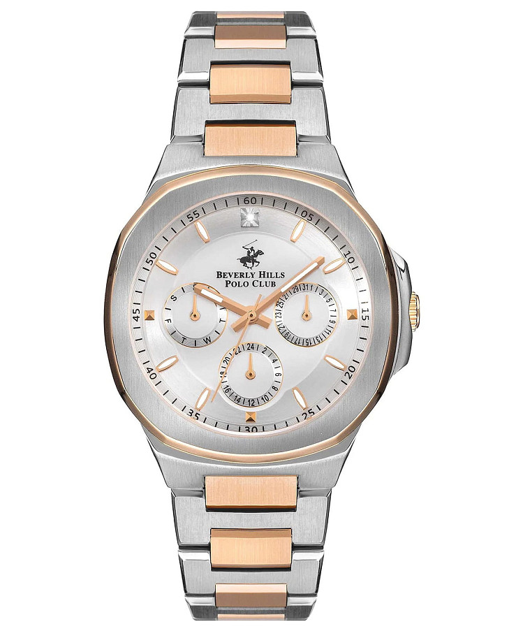 Часы Beverly Hills Polo Club BP3275X.530 — женские, серебристый