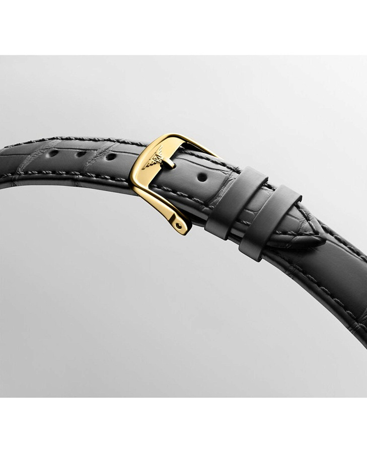 Часы Longines DolceVita L5.255.6.75.2 — черный, металл золото