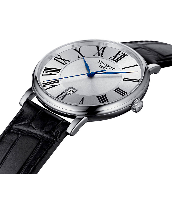 Часы Tissot Carson Premium T122.410.16.033.00 — кожаный, мужские