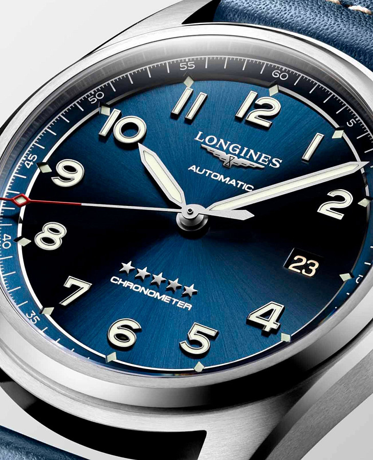 Часы Longines Spirit L3.810.4.93.0 — Швейцария, механические