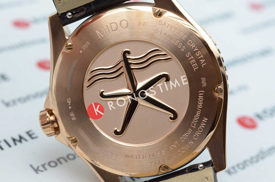 Часы Mido Ocean Star 200c M042.430.36.091.00 — мужские, кожаный
