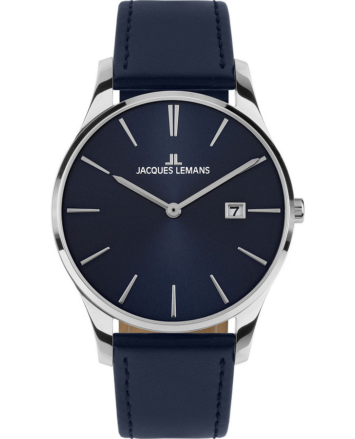 Часы Jacques Lemans Classic 1-2122C — мужские, синий