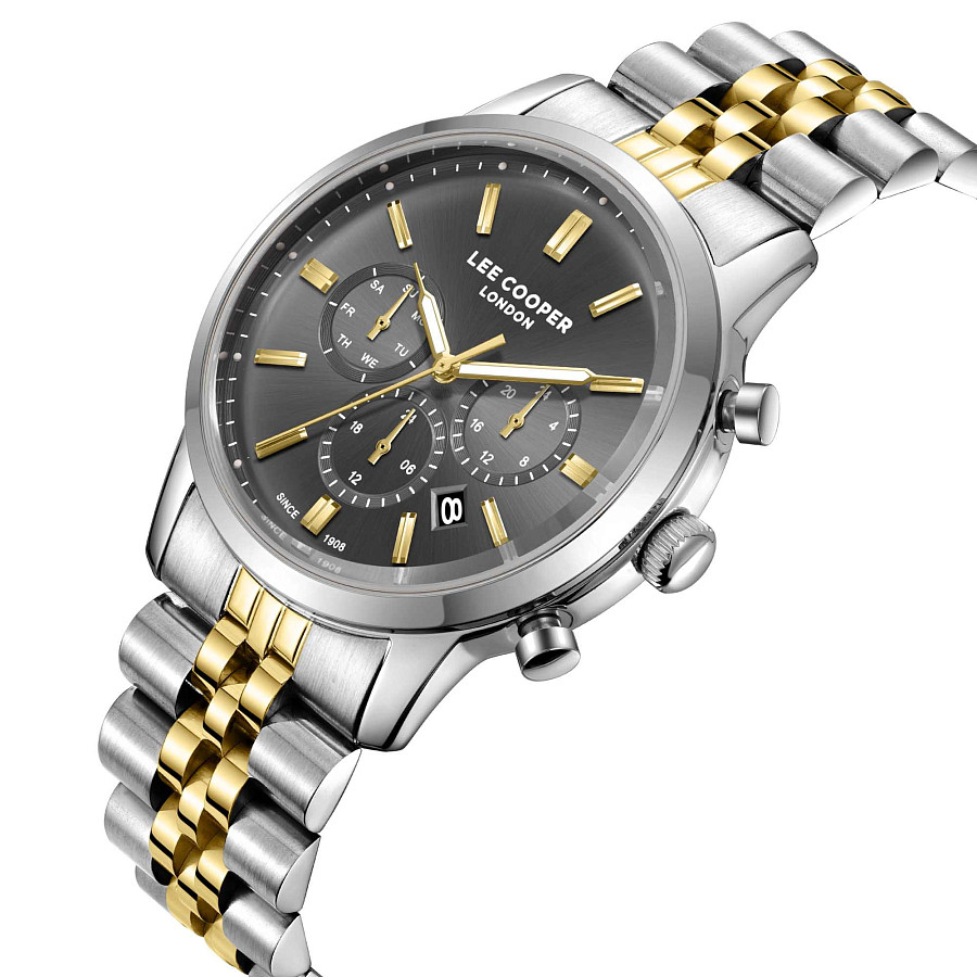 Часы Lee Cooper LC08187.260 — кварцевые, сталь металл