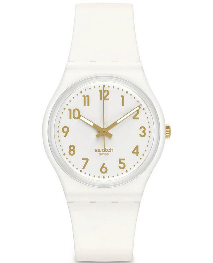 Часы Swatch Gent SO28W106-S14 — женские, белый