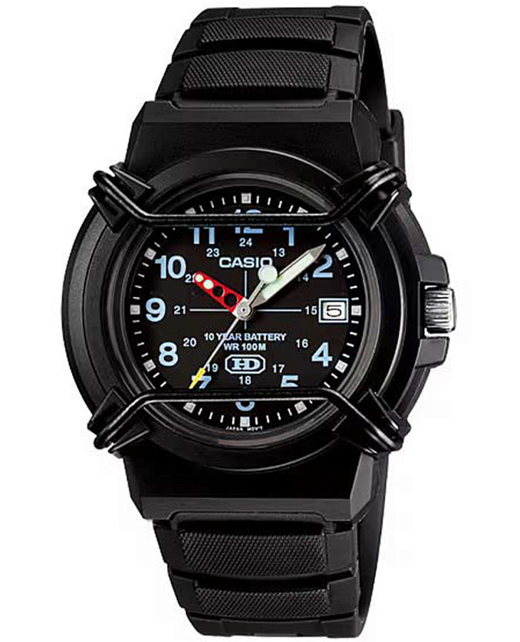 Часы Casio Collection HDA-600B-1BVDF (HDA-600B-1B) — мужские, черный