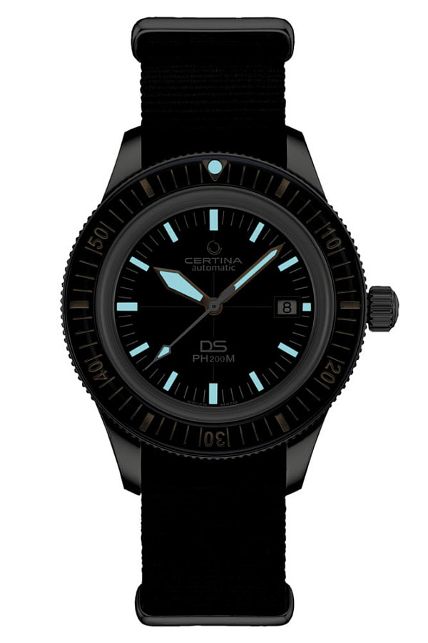 Часы Certina DS PH200M C036.407.18.040.00 — сталь, Швейцария