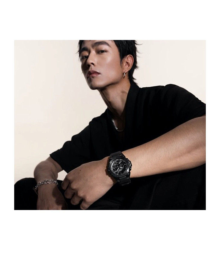 Часы Casio G-Shock GST-B400BB-1ADR (GST-B400BB-1A) — электронные, сталь металл пластик