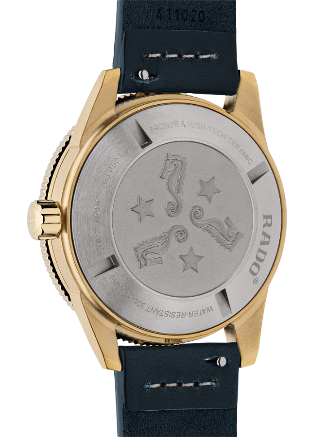 Часы Rado Captain Cook Automatic Bronze R32504205 — механические, металл керамика бронза