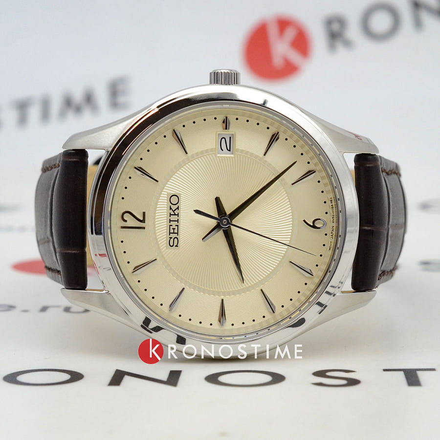 Часы Seiko Conceptual Series Dress SUR421P1 — кварцевые, сталь металл