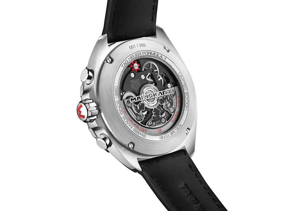 Часы TAG Heuer Formula 1 x Mario Kart CAZ5080.FC6517 — механические, титан металл