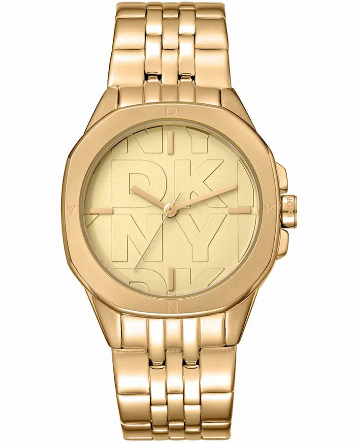 Часы DKNY Brooklyn Midi DK1L012M0065 — женские, золотистый