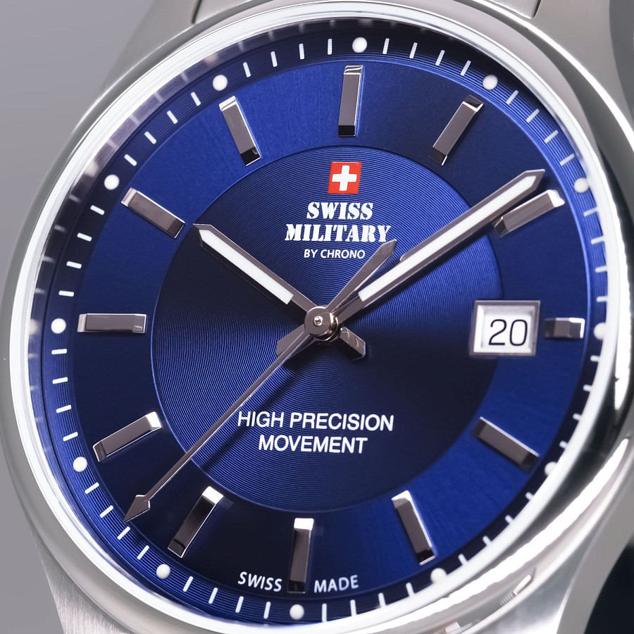 Часы Swiss Military by Chrono SM30200.03 — металл сталь, Швейцария