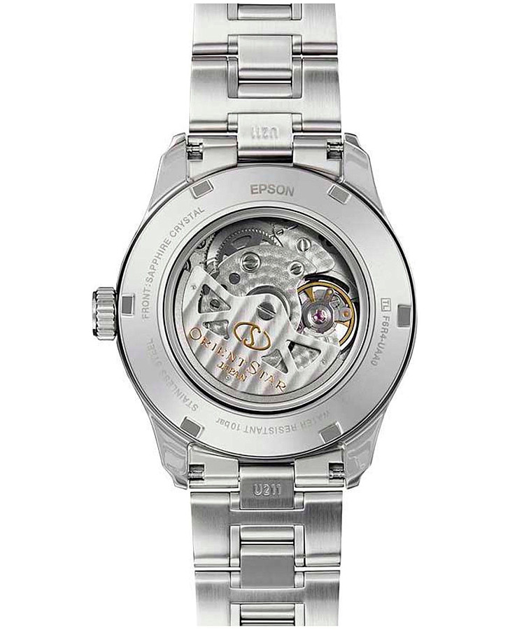 Часы Orient Star RE-AU0006S (RK-AU0006S) — серебристый, металл сталь