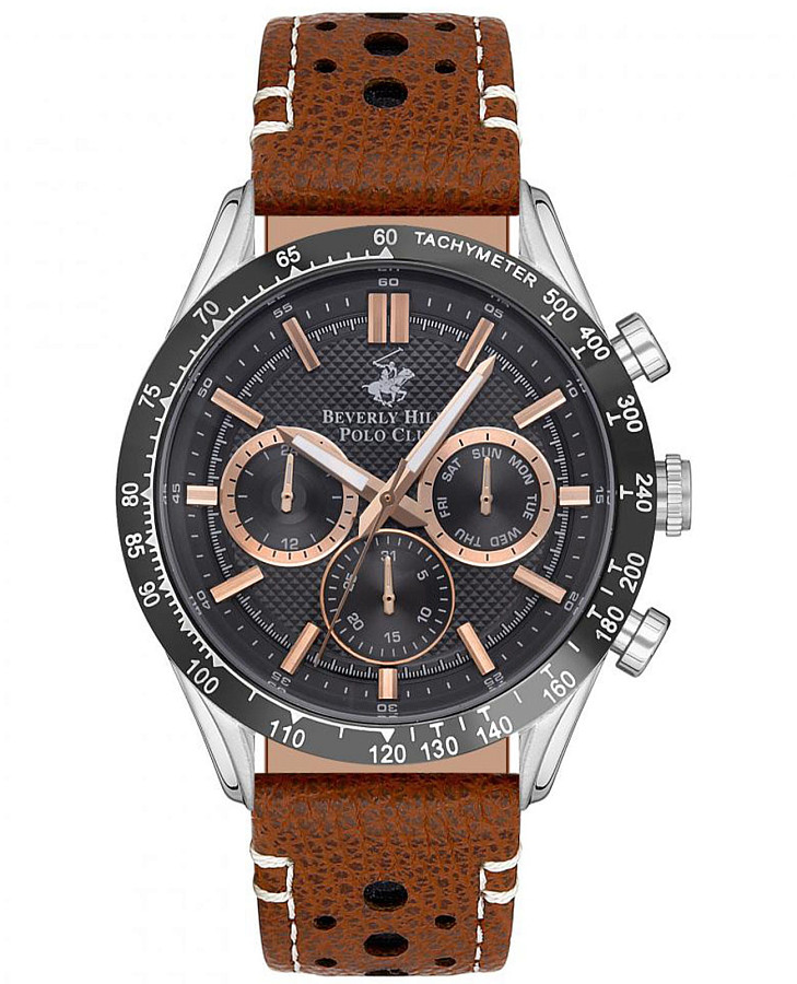 Часы Beverly Hills Polo Club BP3317X.652 — мужские, черный