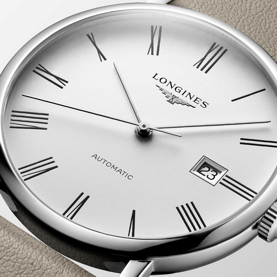 Часы Longines Elegant Collection L4.911.4.11.0 — механические, сталь металл