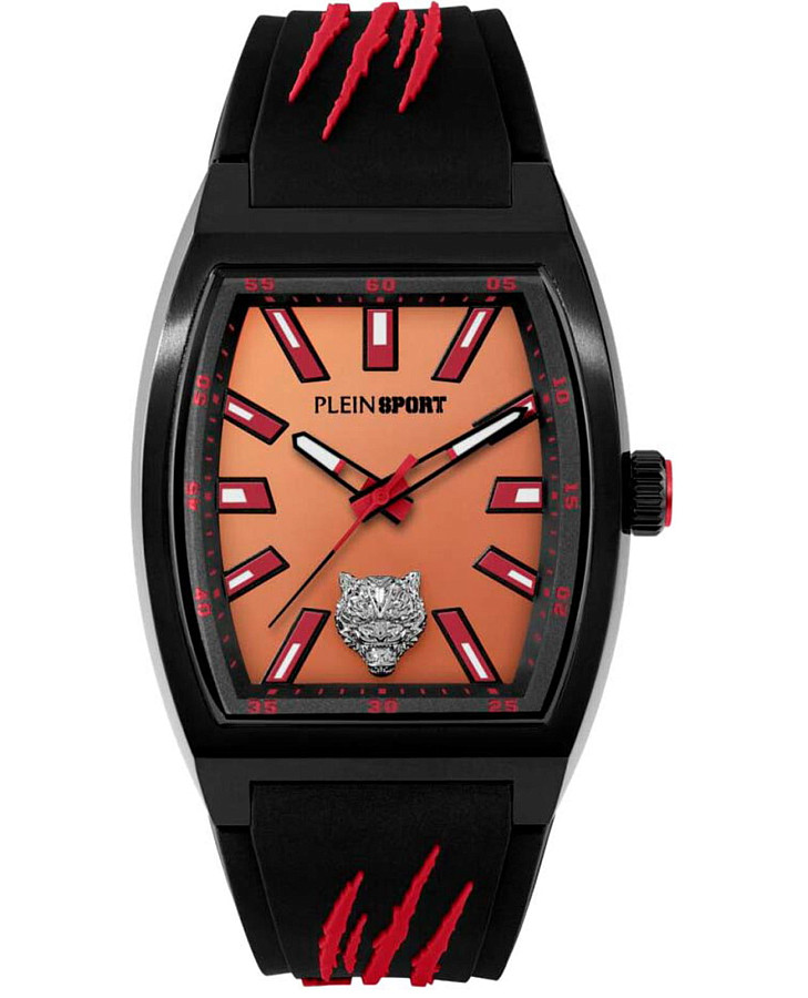 Часы Plein Sport Gaze PSRBA0323 — мужские, оранжевый